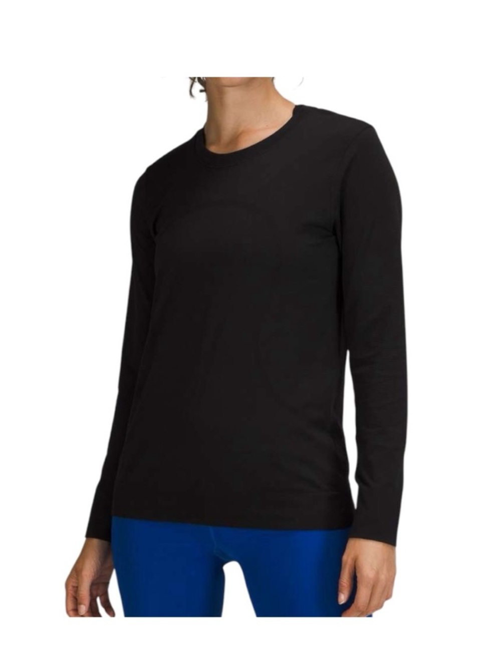 NWT Lululemon Swiftly Relaxed Long Sleeve Shirt size 4 in Black
